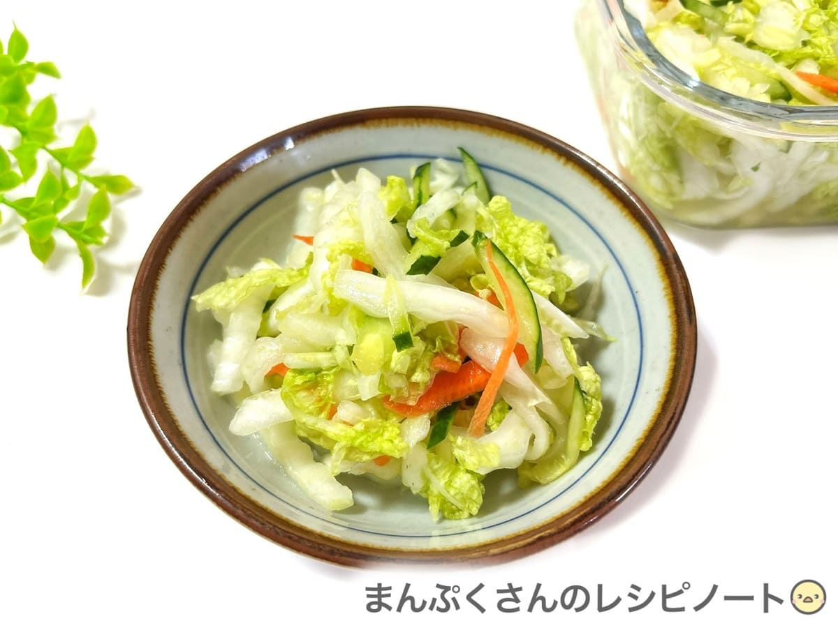 白菜シャキシャキ漬け